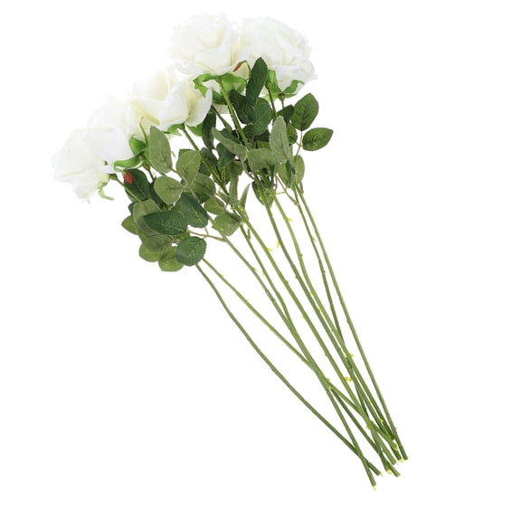 9 Pcs Wedding Decor Rose Decorations Artificial Flower Wall