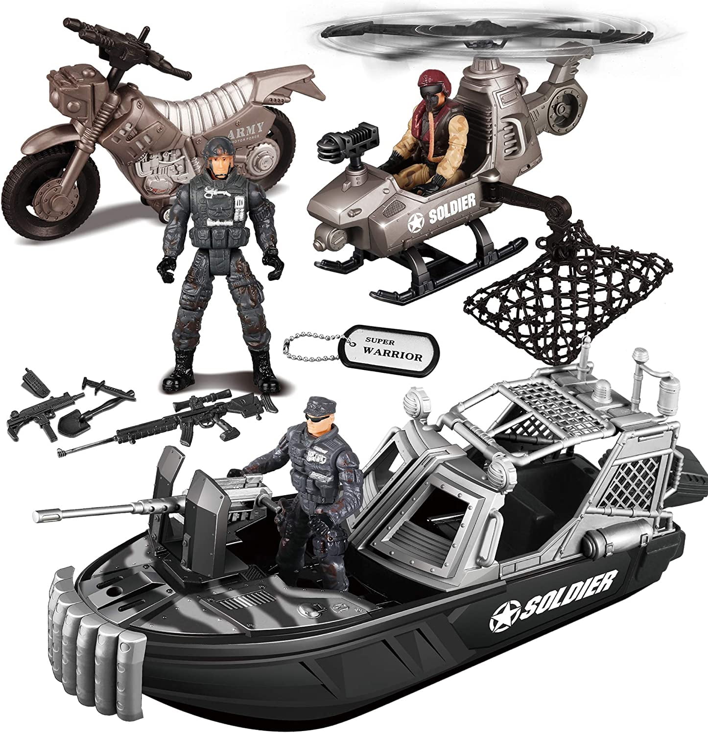 Toy cheap military boats