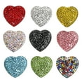 thumbnail image 1 of 9 Pcs Diamond Fridge Magnet Refrigerator Magnets Creative Kitchen Kids for Crystal Heart Whiteboard, 1 of 6