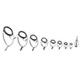 thumbnail image 1 of 9 Pcs Fishing Rod Guide Set Rod Building Repair Hard Corrosion Resistance Rod Guides s, 1 of 8