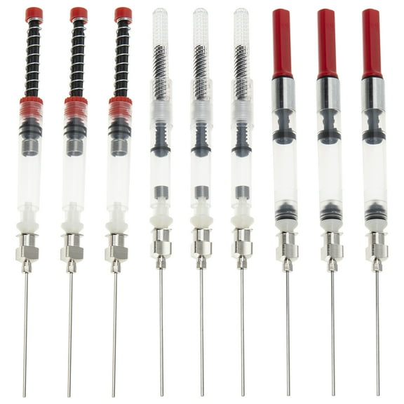 9 Pcs Fountain Pen Needle Tips with Ink Converters and Absorbers, Stainless Steel and Plastic Accessories Set