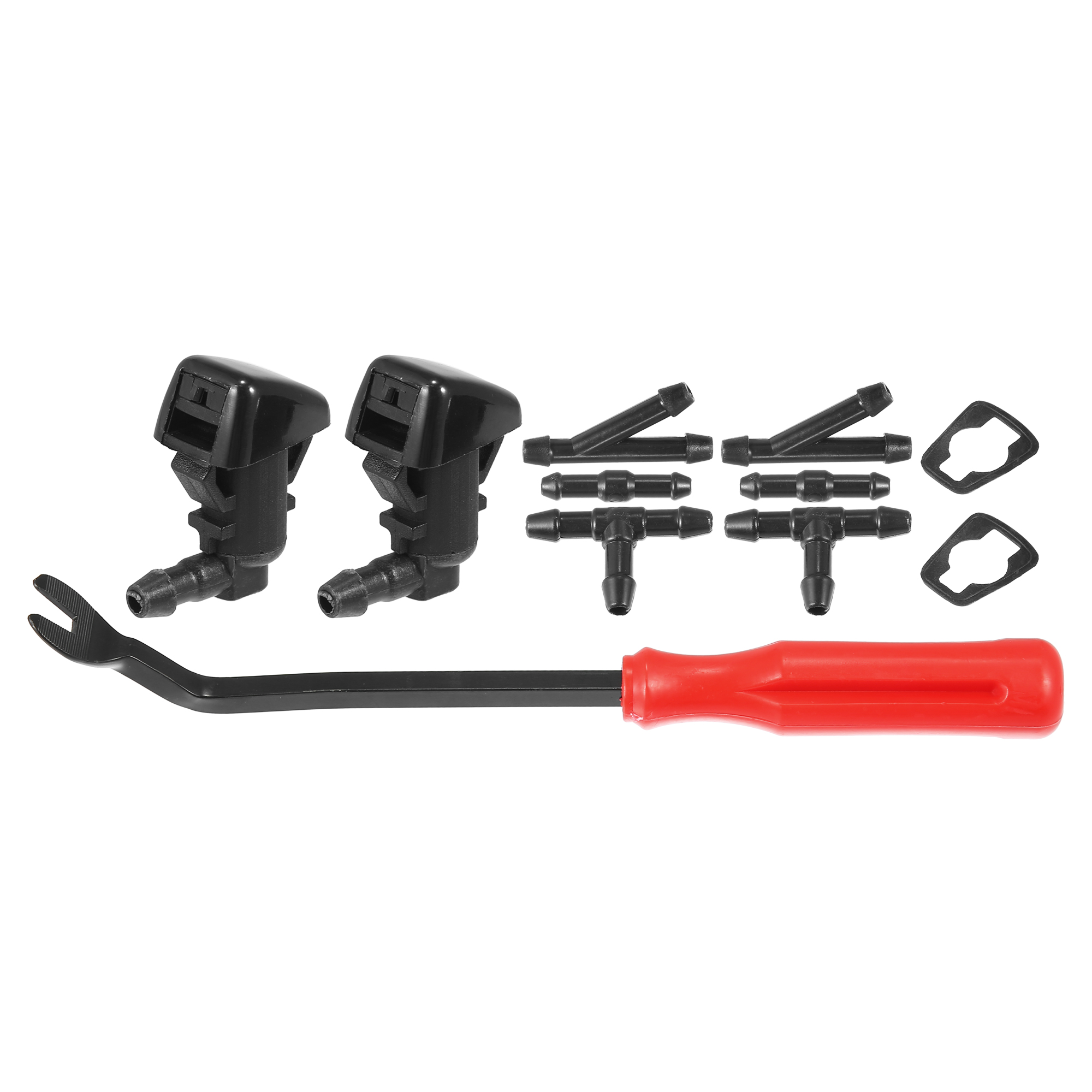 2x Front Wiper Washer Nozzles – Fit Ford Focus 2008-2011, Ford Edge 2007-2010, Lincoln MKX 2007-2010, Topgearsltd