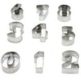 thumbnail image 1 of 9 Pcs Numbers Cookie Cutters, Jelly Fondant Cutter Set, Stainless Steel Biscuit Number Cutter, Reusable Number Cookie Cutters Set for Fondant Biscuit Cake Fruit Vegetables, 1 of 6