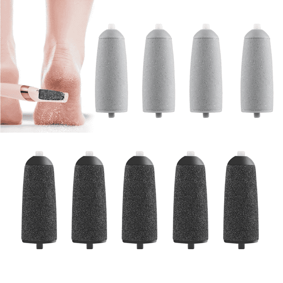 9 Pcs Pedicures Replacement Heads for Flawless Pedi Electric Tool Foot File Heads, Pedi Replacement Roller Head