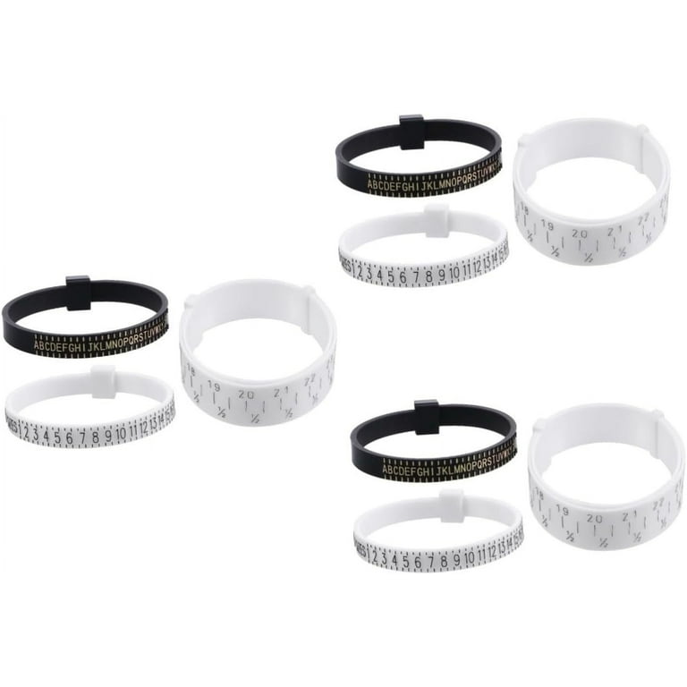 Pcs Ring Ruler Measuring Tape for Body Ring Gauge Sizer Ring