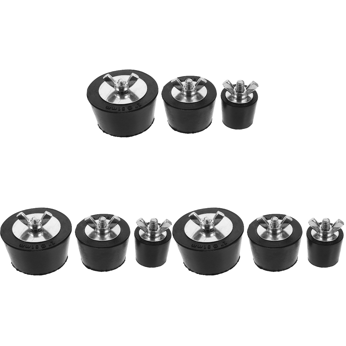 9 Pcs Rubber Pool Plugs Pool Return Line Plugs Pool Plugs for Inground
