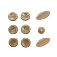 thumbnail image 1 of 9 Pcs Saxophone Key Buttons Inlays for Alto Tenor Soprano Sax Replacement Parts, 1 of 4