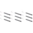 thumbnail image 1 of STRANDCHIC Stainless Steel Cheese Spreader Set for Home Use, Silver 9Pcs, 1 of 6