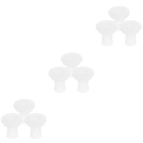 9 Pcs Wellness Pressure Cooker Accessories Electric Pressure Cooker Universal White Rubber