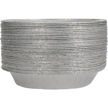9 Inch Aluminum Pie Pan - 1 Inch Deep Disposable Baking Tin, Premium Quality (Set Of Your Choice)
