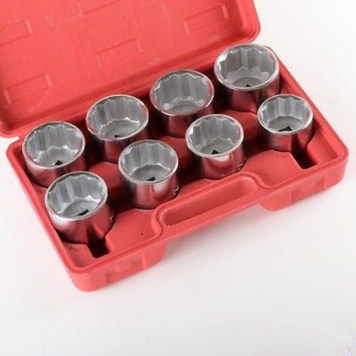 9 Piece 3/4" Drive SAE Large Socket Set