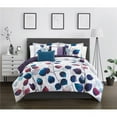 thumbnail image 1 of 9 Piece Annina Reversible Comforter Set, Multicolor - King Size, 1 of 1