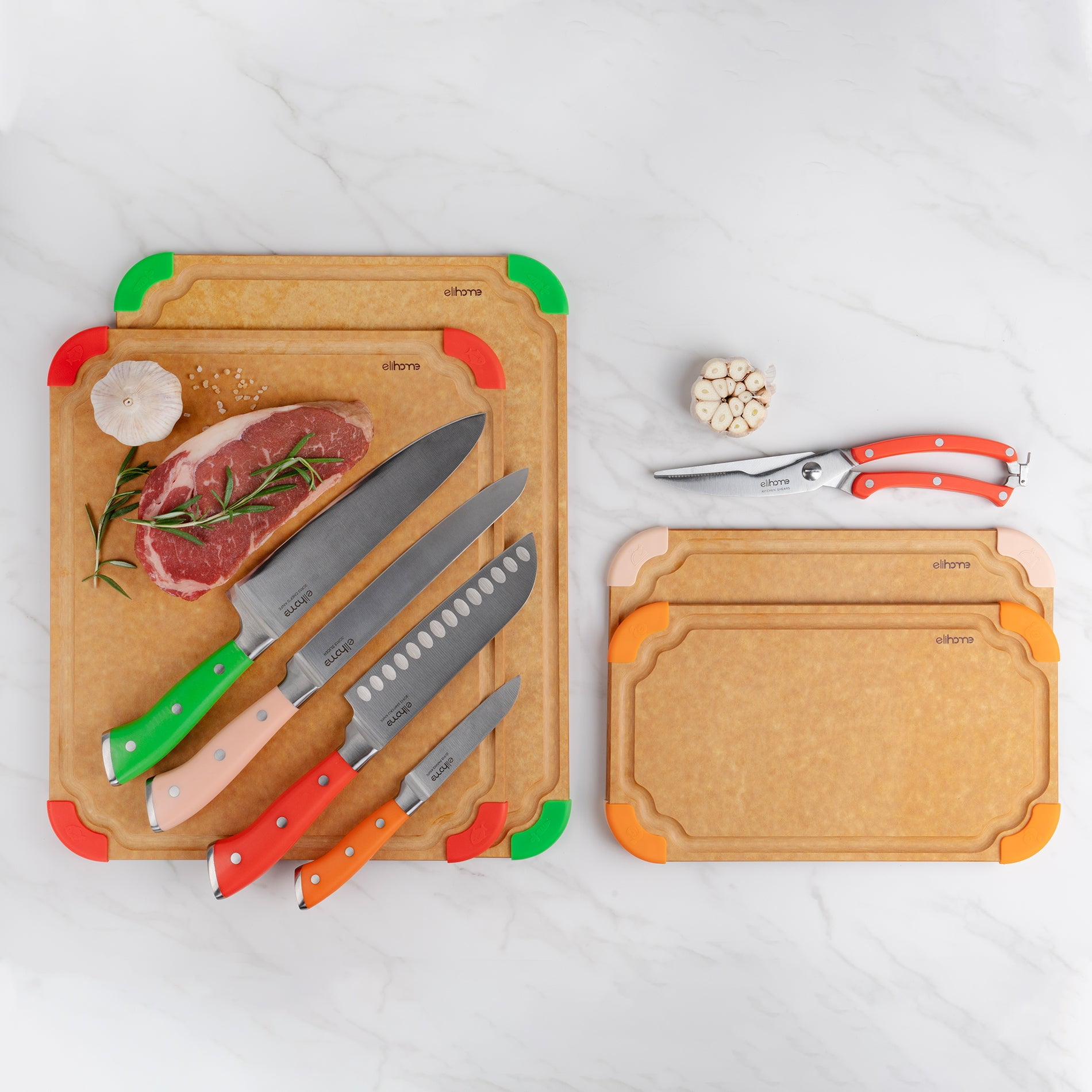 Outwell Caldas Knife Set + Cutting Board main image 1