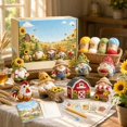 thumbnail image 1 of 9‑Piece Fantasy Crochet DIY Kit, Complete Gnome Themed Crochet Starter Set with Yarn, Hook and Step‑by‑Step Instruction Booklet, Hand‑Making Craft Kit for Decor & Gift, 1 of 7
