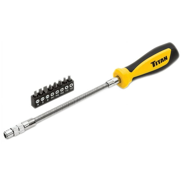 9 Piece Flexible Driver and Bit Set