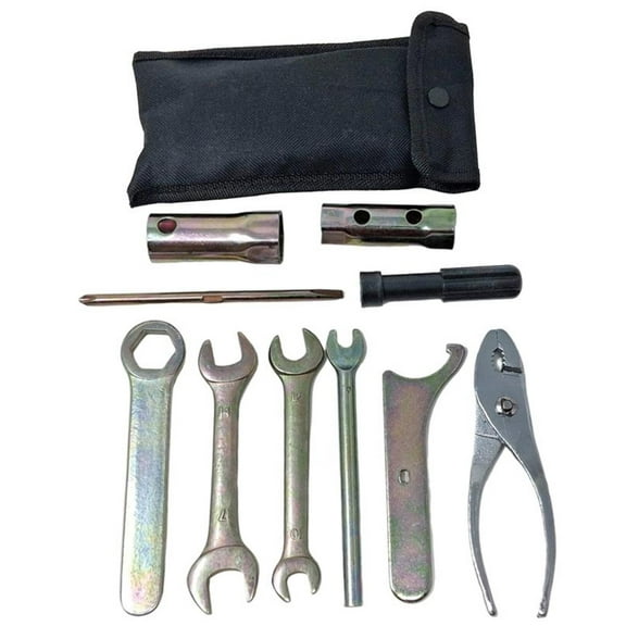 (9) Piece Metric Motorcycle ATV Tool Kit For Honda Yamaha Kawasaki Suzuki KTM Ducati 0059-010