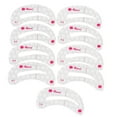 thumbnail image 1 of 9-Piece Reusable Eyebrow Stencil Set for Eye Styling - Beauty Tools for Brow Drawing, 1 of 4