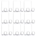 thumbnail image 1 of 9 Pieces Acrylic Self Adhesive Razors Holder Hooks Shower Hook for Bathroom Kitchen Organizer Razors Plug Towel (Clear), 1 of 6