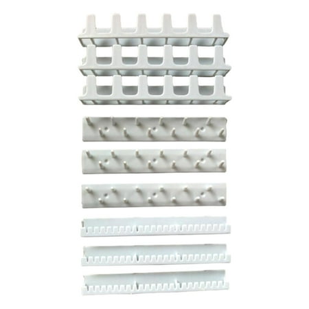 9 Pieces Adhesive Jewellery Organiser Wall Hanging Hooks Bracelet