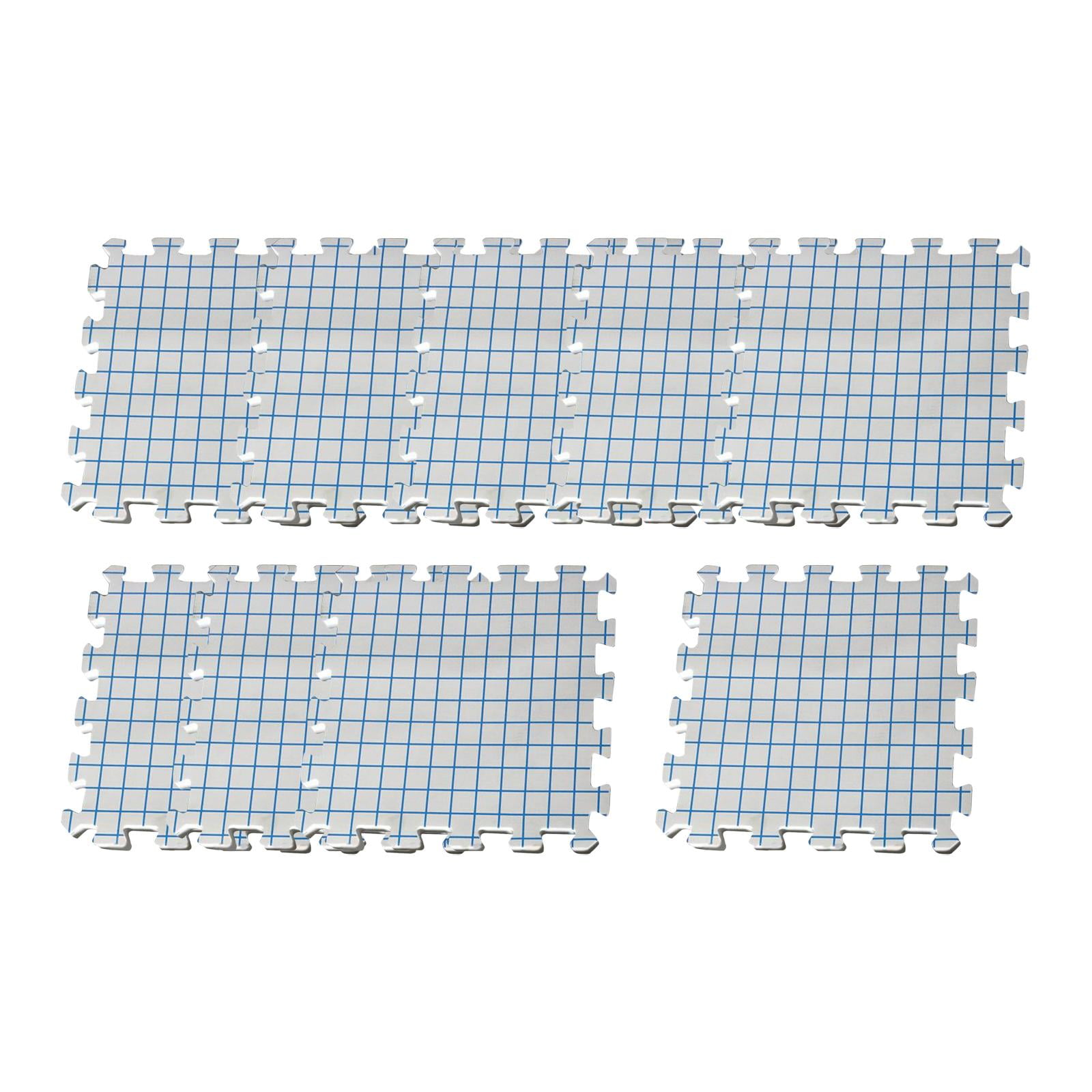 9 Pieces Knitting Blocking Mats Thick Practical Knitting Mats Woven