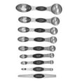 thumbnail image 1 of 9 Pieces Magnetic Measuring Spoons Set Dual Sided Stainless Steel Kitchen Scale Tool Baking Stackable Measure Teaspoon ﻿, 1 of 7
