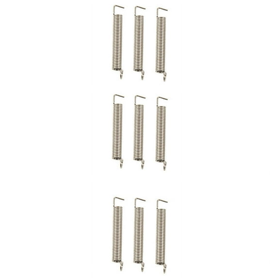 9 Pieces Steel Guitar Tremolo Bridge Tension Springs for Fenders