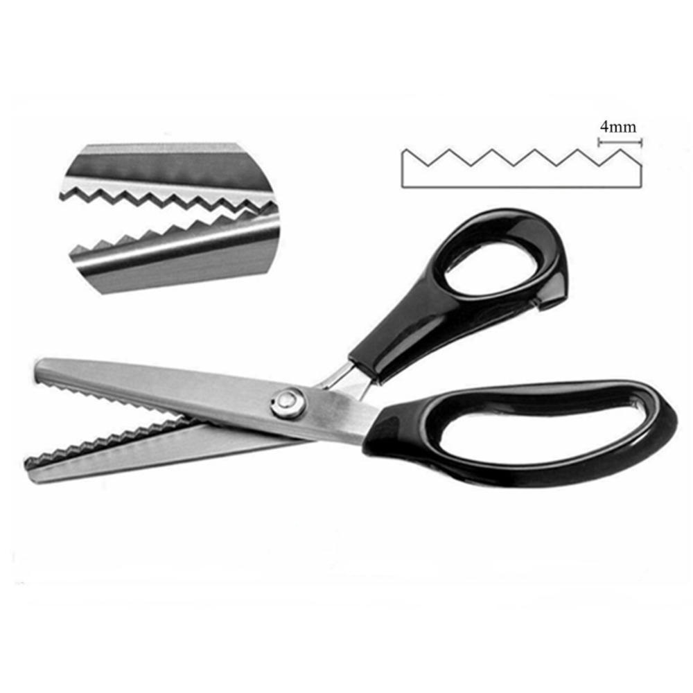 9" Pinking Shears Dressmaking Tailor Sew Dress Making Zig Zag Craft Cut