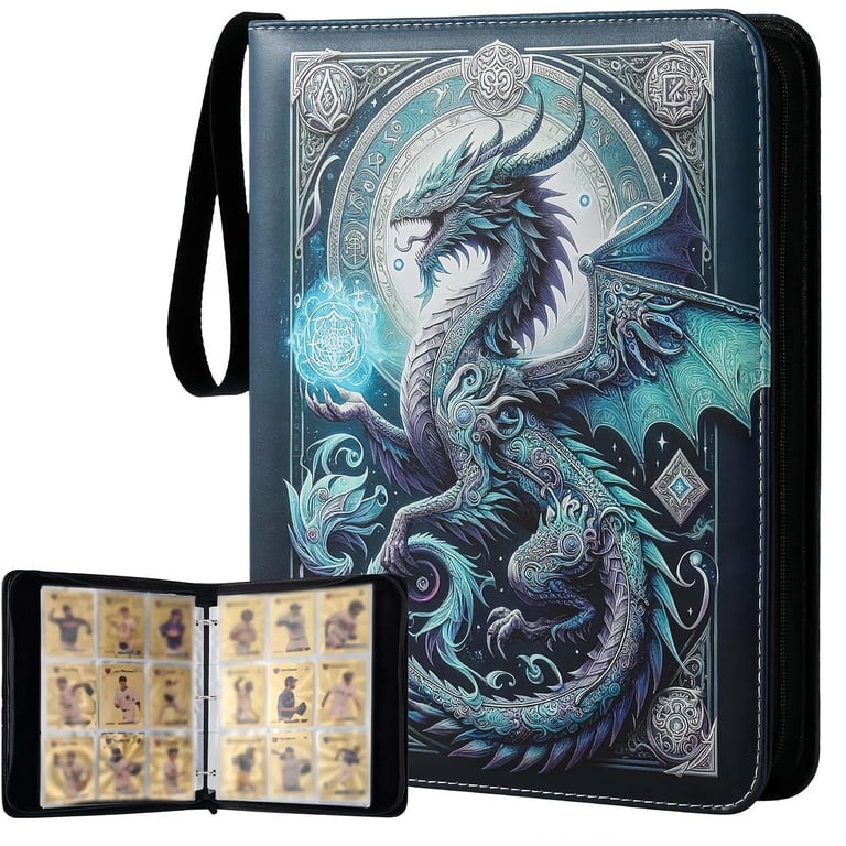 trading card binder cute Amazon.com: Small 1 Pocket Card Binder for Cards,Mini Trading Card Binder  Holder Fits 80 Cards with 40 Removable Sleeves,Card Collection Binder Album  Book Case for TCG,MTG,Sports Games (Sakura Cat) : Toys &