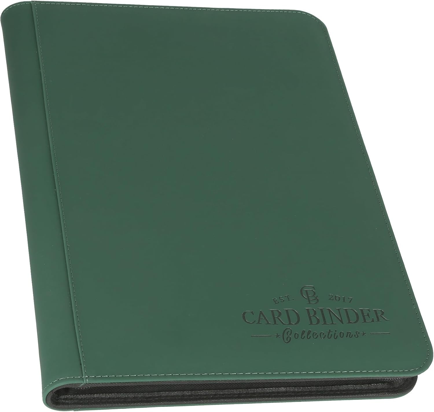 360 Kapazität 3 Ring 9 Taschen Binder PVC Album mit Reiß verschluss Ordner für G