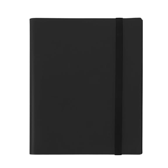 9-Pocket Trading Card Binder, 360 Side-Loading Pocket Album, Holds 2.5x3.5 Inch Sports Cards, MTG, Football, Baseball, Premium Protection, Straps, Portable