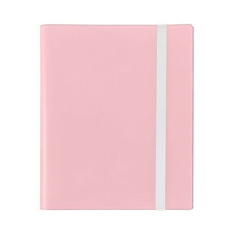 9-Pocket Trading Card Binder, Sports Card Album for Football, Collectible Card Storage, 360 Side-Loading Pockets, Organizer with Straps for Trading Cards, Hobby Album