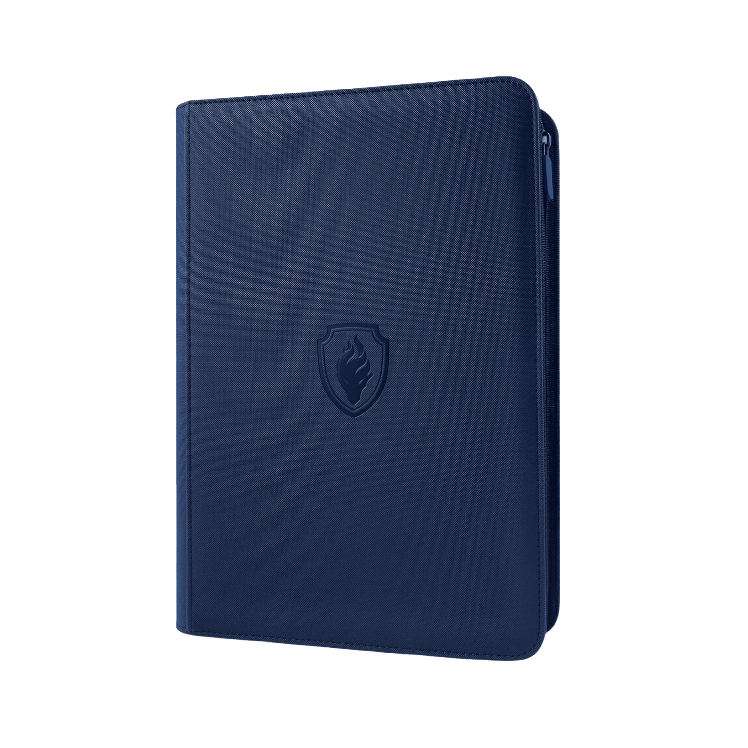 9 Pocket Zipper Card Binder, 360 Trading Card Holder Book, Premium PU Cover Zip Binder for Cards, Durable Side Loading Card