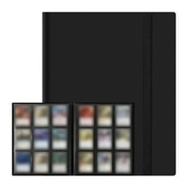 9 Pockets Card Holder Trading Card Album Binder 360 Side Loading Design Sports Card Collection Baseball Card Organizer