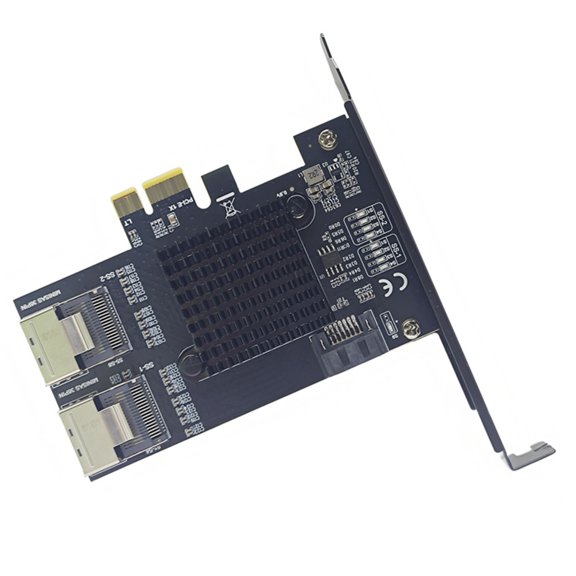 9 Port SATA3.0 PCIE Adapter 6Gbps 2 Port SFF-8087 Card For Computer Accessories