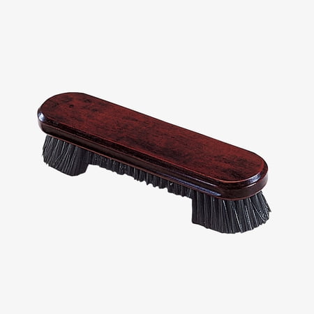 9" Pro Series A13-CH Nylon Bristle Pool Table Brush Cleaner - Espresso