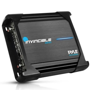 9 Pyle Class D Mosfet Amplifier - Invincible Series Monoblock Amp, 1 Channel 1000 Watts Max, Mosfet PWM Power Supply, High-Current Dual Discrete Drive Stages, Wireless BT Audio Interface