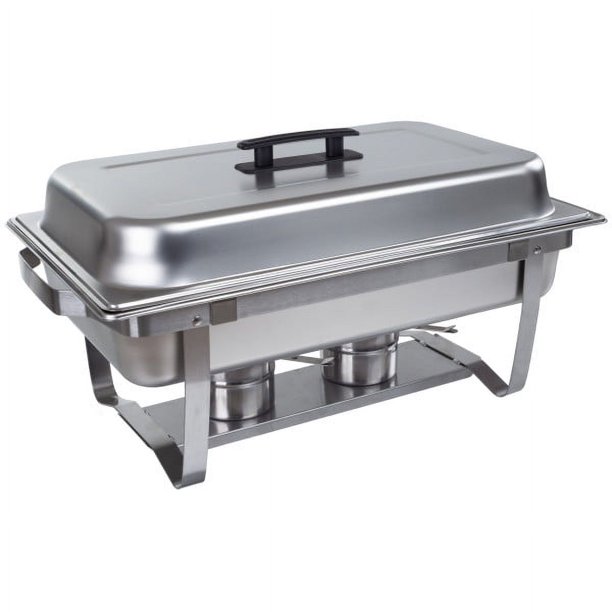 9 QT Chafing Dish Buffet Set Includes Food Pan, Water Pan, Cover