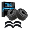 thumbnail image 1 of 9" Rear Brake Drum & Bonded Shoe Set Pair Kit for Jeep Wrangler Pickup Truck, 1 of 4