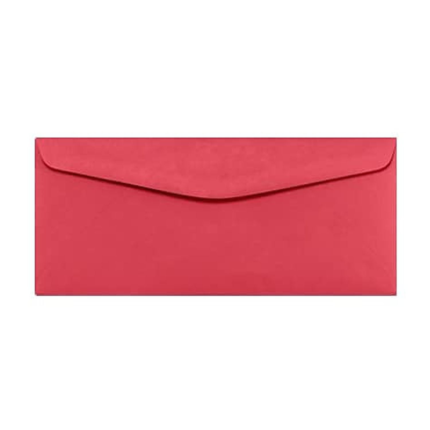 #9 Regular Envelopes (3 7/8 x 8 7/8) - Holiday Red (50 Qty.)