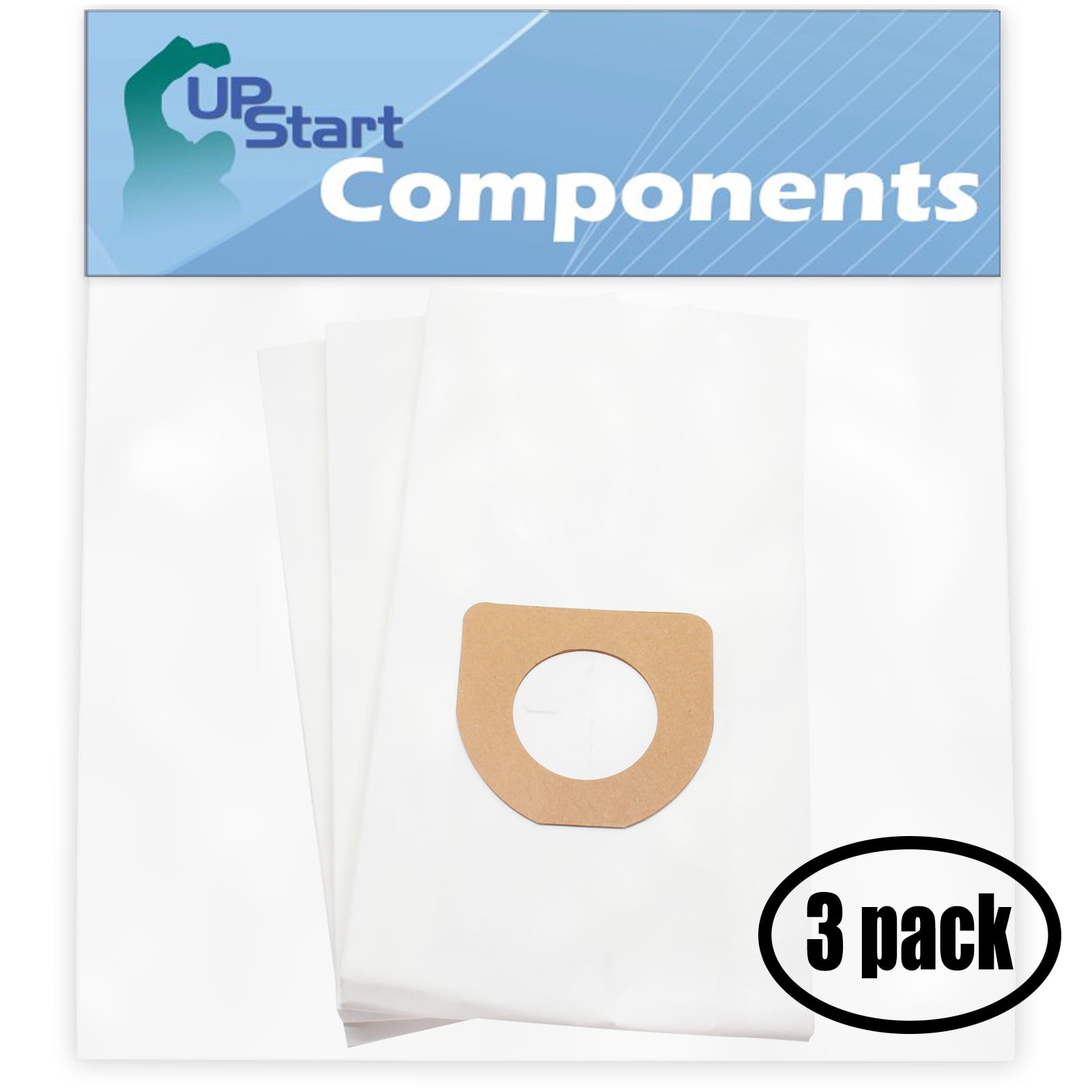 9 Replacement for Hoover TurboPower 2200 Series Vacuum Bags - Compatible with Hoover 4010100A, Type A Vacuum Bags (3-Pack - 3 Vacuum Bags per Pack)