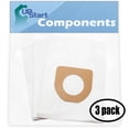 thumbnail image 1 of 9 Replacement for Hoover Futura Vacuum Bags - Compatible with Hoover 4010100Z, Type Z HEPA Vacuum Bags (3-Pack, 3 Bags Per Pack), 1 of 4