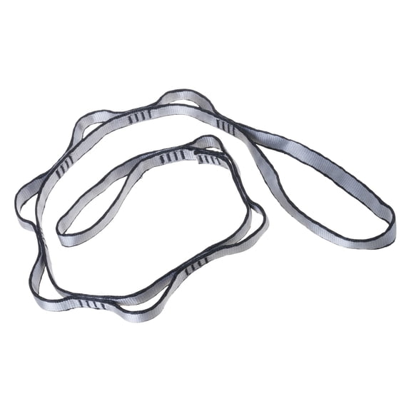 9 Rings Pilates Extension Strap Adjustable 110cm Long Heavy Duty Climbing Strap Pilates Stretching Strap