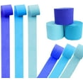9 Rolls Crepe Paper Streamers Party Festivals Decoration Theme Party