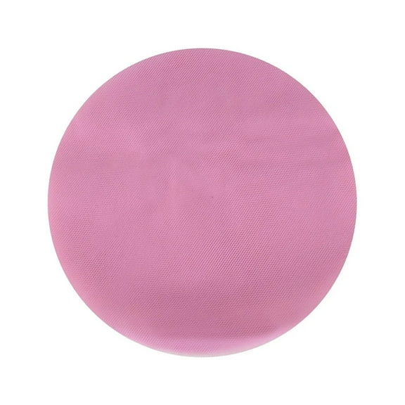 9" Rosy Mauve Tulle Circle - 25 Pack