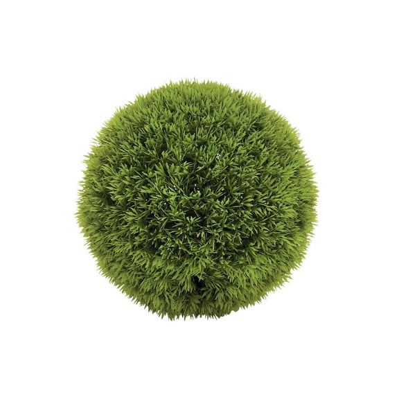 9" Round Topiary Artificial Foliage Ball, by CosmoLiving by Cosmopolitan