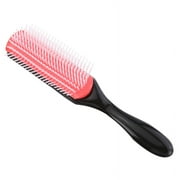 9-Rows Detangling Hair Brush Denman Detangler Hairbrush Scalp Massager Straight Curly Wet Hair Comb for Women Men Home Salon