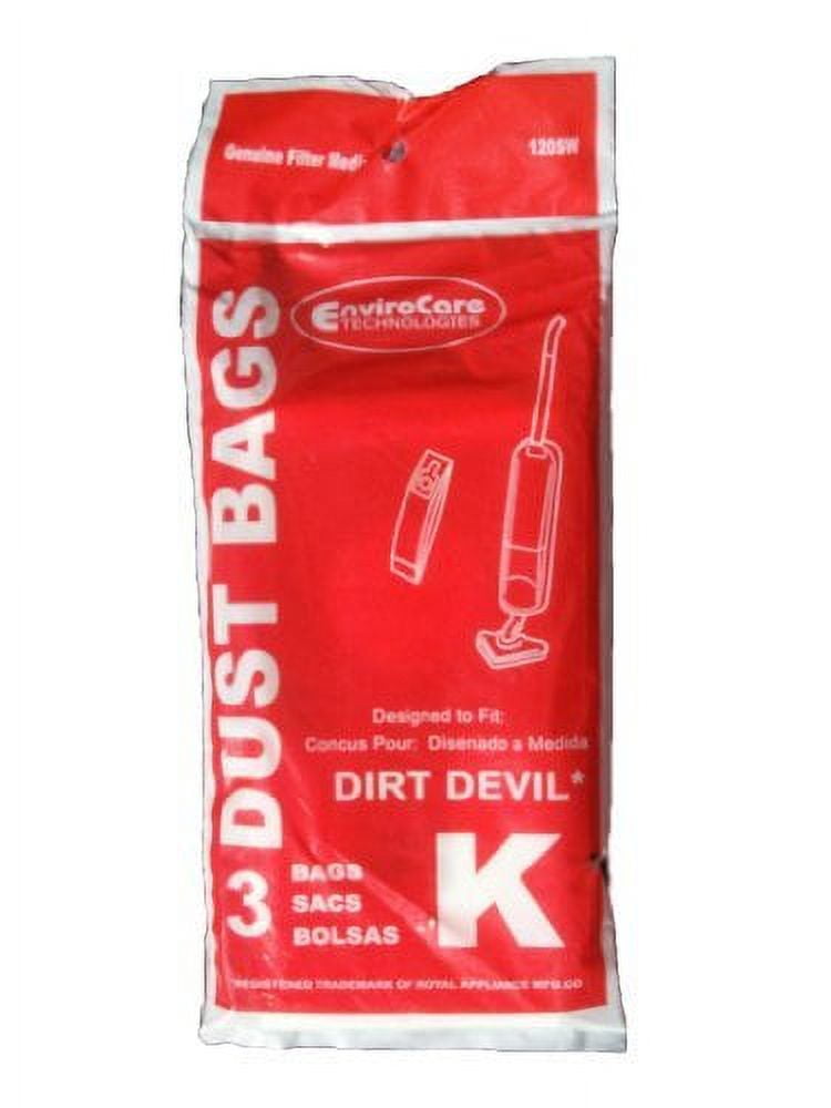 Sac aspirateur compatible EUREKA DIRT DEVIL 10 sacs papier