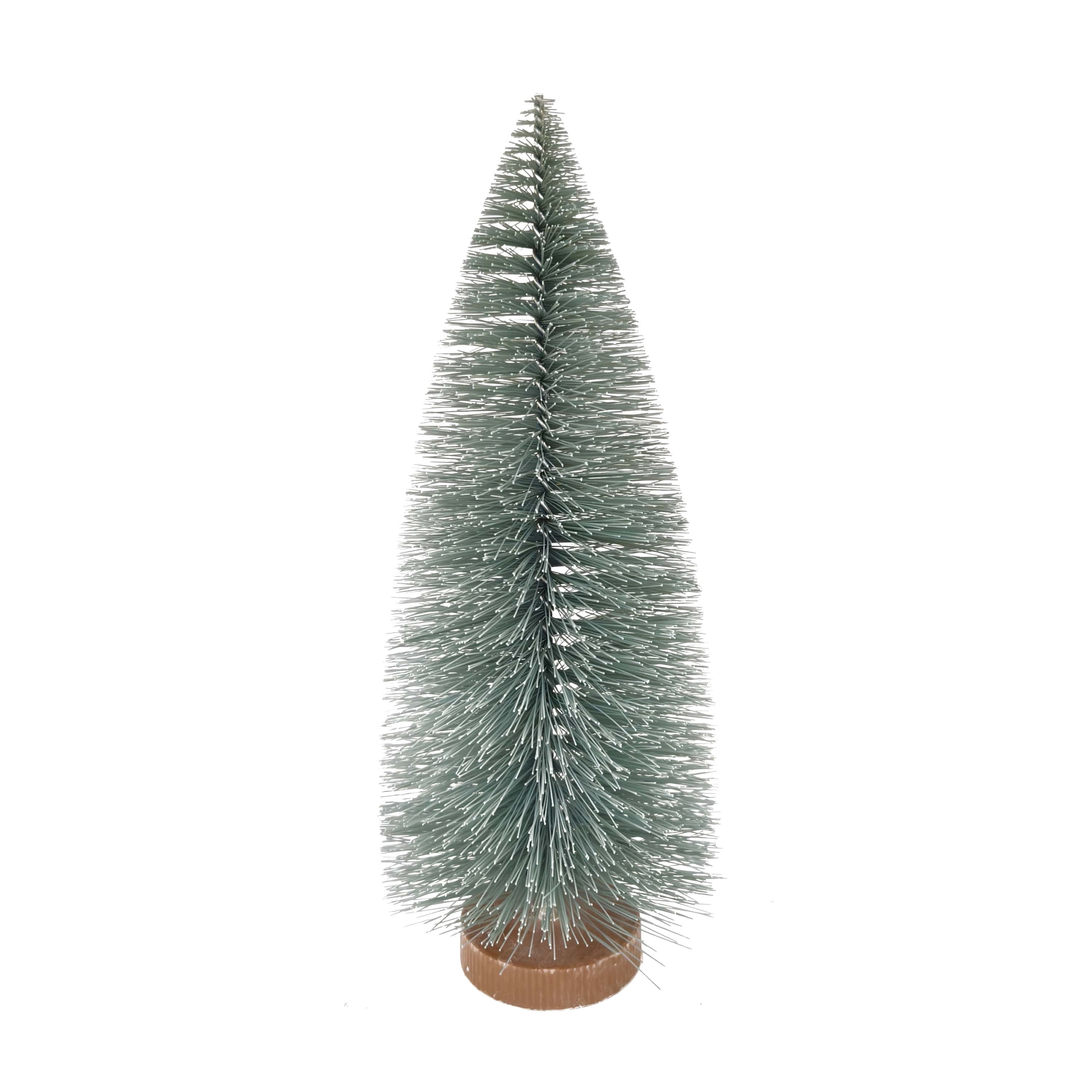 Christmas Village Pine Tree, Green, 9", by Holiday Time