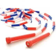 9' Segmented Skip Rope, Red/White/Blue