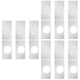 thumbnail image 1 of 9 Sets Cabinet Door Repair Sheet Cabinet Hinges Door Hinge Repair Kit Hinge Repair Bracket Furniture Hinge Repair Plate, 1 of 6